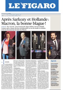 Après Sarkozy et Hollande : Macron, la bonne blague !