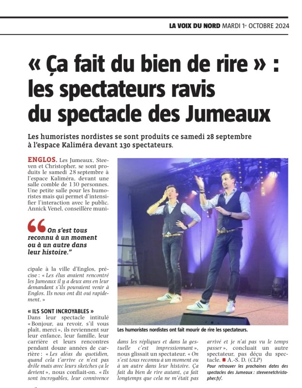 "Ça fait du bien de Rire"